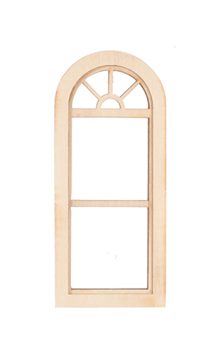 Dollhouse Miniature WINDOW, PALLADIAN - 1 OVER 1